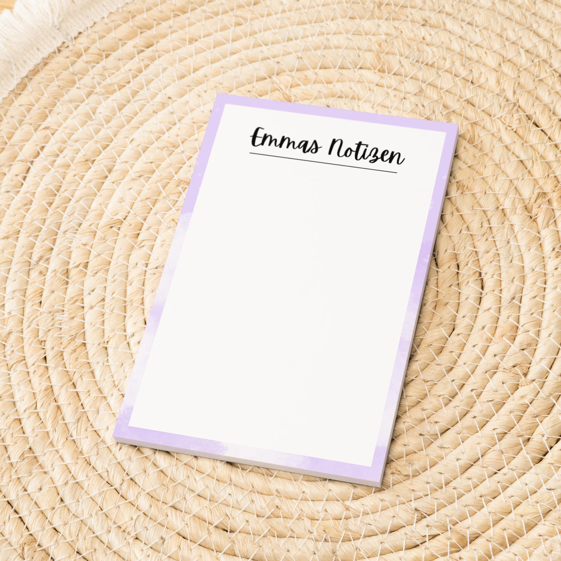 Notizblock Wolken Notizblock personalisierbar mit Namen To-Do Liste Notizblock für Studenten Bürobedarf Geschenk Kollege