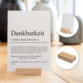 Dankbarkeit Definition Karte personaliserbar Emotionen Mutmacher Karte Spirituelle Karte Motivationskarte