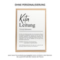 Kitaleitung Definition A6 Karte personalisierbar mit Namen Beruf Grußkarte Kitaleitung Geschenk Geburtstag Kitaleitung Postkarte