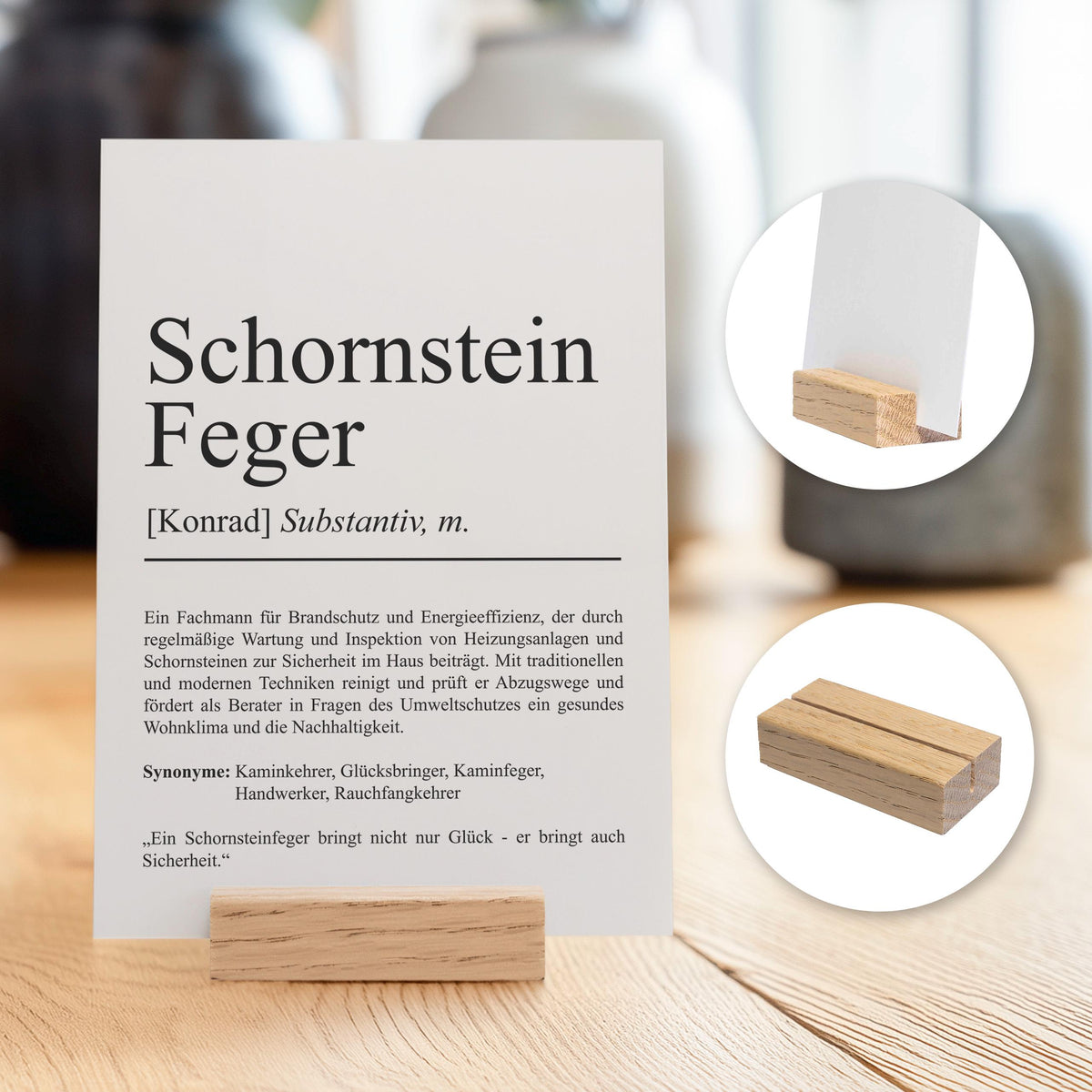 Schornsteinfeger Definition Karte personalisierbar mit Namen Beruf Grußkarte Schornsteinfeger Geschenk Geburtstag Grußkarte Definition