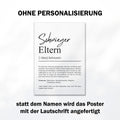 Schwiegereltern Definition Poster personalisierbar mit Namen Schwiegereltern Poster Geschenk Hochzeit Schwiegereltern Geburtstag Geschenk